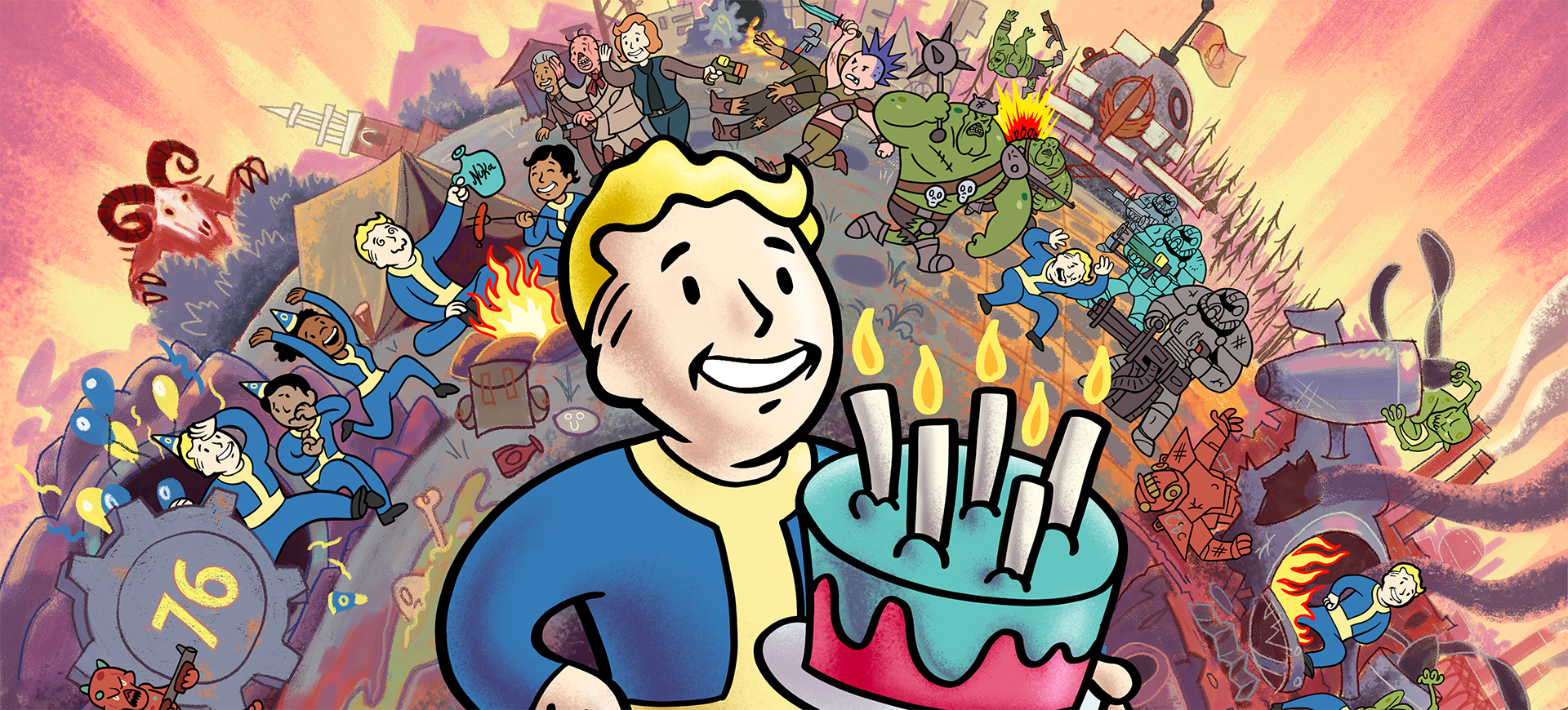 Fallout 76 festeggia il quinto anniversario